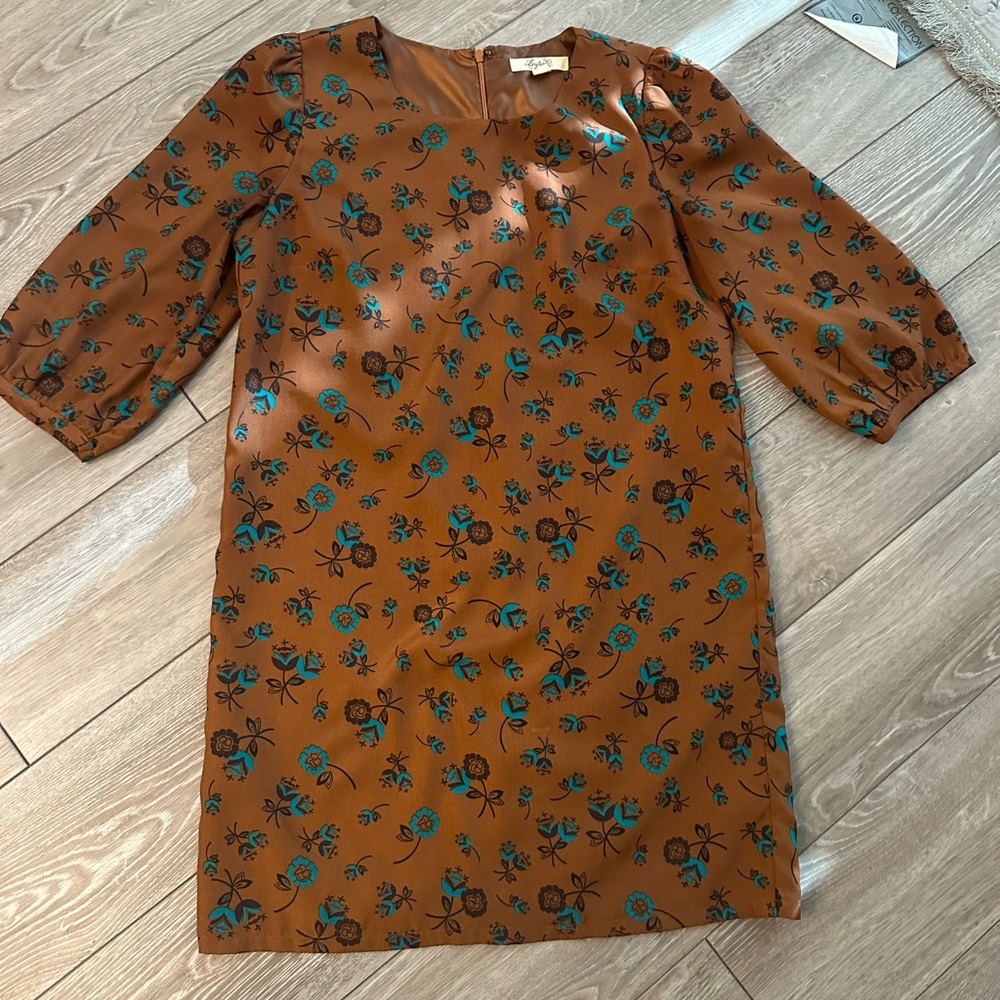 Forever 21 brown mini dress for women size S used once